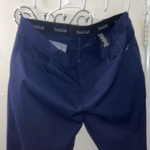 Mens Bollé 40x32 performance pants  navy color